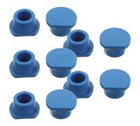 FUOYLOO 10pcs Bouchon de Lavabo en Pvc Joint D'eau pour Bac à Shampoing, Évite le Débordement, pour Laver Cheveux en Position Allongée des Personnes Âgées et Femmes Enceintes