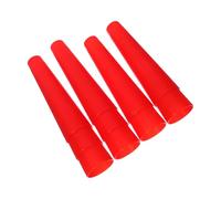 FUOYLOO 10pcs Tubes Coniques en Pvc pour Bobines de Fil à Broder, Surface Lisse Résistante à L'usure, Accessoires Professionnels pour Textile et Tissage