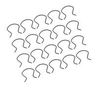 FUOYLOO 20 Clips de Serrage Métalliques pour Poignée de Fenêtre de Voiture, Design Sécurisé et Prise Améliorée pour Régulateur de Fenêtre de Porte Automobile