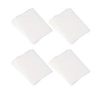 FUOYLOO 200 Pochettes de Plastification Thermique Blanches en Pet, Film de Laminage Transparent Étanche, Facile à Ranger, pour Bureau et Usage Domestique