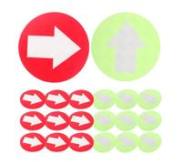 FUOYLOO 20pcs Balises de Sentier Réfléchissantes en PVC Étanches Marqueurs Couleurs pour Guidage Clair Les Zones D'escaliers et Chemins de Randonnée