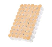 FUOYLOO 54 Bâtonnets de Moxa en Carthame Faits Main pour Thérapie de Moxibustion, 54 Pièces, Emballage Individuel, Boîte Brûleur Anti-fumée Jaune pour Soin et Immunité