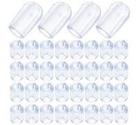 FUOYLOO 80pcs Protège-évier pour Évier Cuisine en Pvc Transparent, Support Facile à Installer pour Grille D'évier, Accessoires Pratiques Cuisine