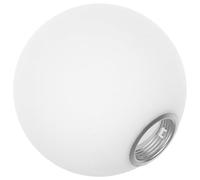 FUOYLOO Abat-Jour en Verre Dépoli Rond 100 MM pour Douille E14, Remplacement pour Luminaire Intérieur, Lampe de Table Suspendre, Entretien Simple