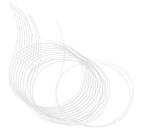 FUOYLOO Accessoire de Fil pour Lunettes Demi-cer s en Nylon Blanc, Compact et Facile à Réparer, pour Cordons de Fixation et Réparation de Lunettes