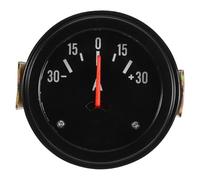 FUOYLOO Ampèremètre de Camion 12v-24v avec Affichage Analogique Précis, Boîtier en Métal Robuste, pour Véhicules Agricoles et Intégration Tableau de Bord