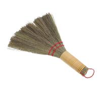 FUOYLOO Balayette à Main Petite en Paille de Chine Résistante pour Nettoyage de Table, Bureau, Canapé, Adaptée Nettoyage de Sols Intérieurs