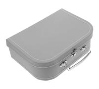 FUOYLOO Boîte de Valise Légère en Papier et Acier Inoxydable Espace Suffisant pour Biscuits et Chips, Chambre Bureau
