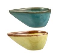FUOYLOO Bols en Céramique Résistants et Décoratifs pour Huiles Essentielles Lot de 2 Multifonctions pour Salon de Massage ou Bureau