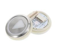 FUOYLOO Boutons de Commande pour Ascenseur, Lot de 2 en Acier Inoxydable, Boutons d'Alarme Lumière Blanche, Adaptés aux Ascenseurs et Monte-Charges Style Aléatoire