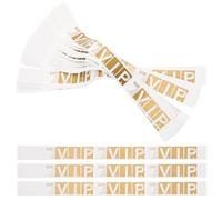 FUOYLOO Bracelets Vip Lot de 200 en Papier Synthétique pour Événements Surface Lisse et Étanche, Bracelets Événementiels Sûrs pour Festivals et Fêtes