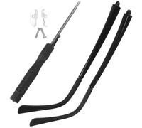 FUOYLOO Branches de Lunettes de Rechange, 1 Jeu de Branches Confortables Design Épuré, Adaptées à Réparation Maintien Lors D’Activités Physiques