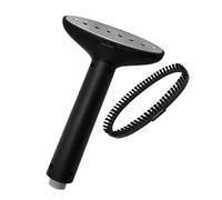FUOYLOO Buse de Défroisseur Vapeur pour Vêtements avec Longue Buse à Vapeur et Brosse, Installation Facile en Acier Inoxydable et Plastique pour Maison et Voyage