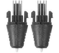 FUOYLOO Buses de Stylo d'Impression 3D 2 Pièces en Plastique Interchangeables pour Stylo d'Impression 3D Embouts 5V et 12V Adaptées à Divers Usages