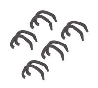 FUOYLOO Correcteurs D'oreille en Silicone Noir pour Bébé, 5 Paires, Hypoallergéniques et Légers, Patchs Confortables pour Correction Douce du Pavillon Auriculaire