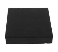 FUOYLOO Coussin d'Isolation Acoustique 30X30X4,5 CM en Mousse Noire Amortisseur de Vibrations pour Caisson de Basses et Haut-Parleurs, pour Salles de Sport à Domicile et Ateliers