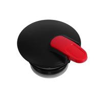 FUOYLOO Couvercle de Cafetière en Polypropylène Noir Remplacement pour Carafe à Café Joint Étanche Accessoire pour Maison et Restaurant