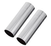 FUOYLOO Couvercle de Culot D'ampoule pour Lustre en Cristal 2pcs en Fer Réutilisable Style Européen pour Remplacement et Accessoires de Luminaire Plafonnier