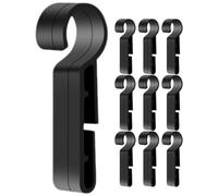 FUOYLOO Crochet et Clips pour Lampe Frontale de Casque de Chantier, Lot de 100 Pièces, Fixation Robuste pour Casques de Sécurité et Mineur, Usage en Chantier et Travaux Nocturnes