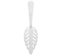FUOYLOO Cuillère à Absinthe en Acier Inoxydable Design Évidé Multifonction, Ustensile Élégant pour Bar et Maison, Accessoire Pratique Argenté
