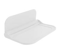 FUOYLOO Étagère Murale Blanche Pliable Cadre Épaissi et Bordure Fine, Rangement Mural Simple et Stylé pour Organiser Votre Espace Efficacement