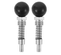 FUOYLOO Goupille de Réglage Robuste pour Équipement de Fitness Bouton à Ressort en Alliage D'aluminium, Lot de 2 Pièces, pour Gym et Usage Domestique