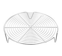 FUOYLOO Insert pour Cuiseur Vapeur Acier Inoxydable 304 22 CM à Trois Pieds pour Cuisson Vapeur Légumes et Raviolis la Maison