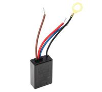 FUOYLOO Interrupteur Tactile Noir Plastique Sûr pour Lampe de Table Gradation sans Étape, Commande par Induction et Compatible Plusieurs styles pour Variateur D'éclairage Plusieurs styles