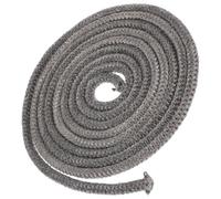 FUOYLOO Joint D’étanchéité en Corde de Fibre de Verre 8 Mm X 2,5 M pour Porte de Poêle à Bois, Résistant Haute Température, Insert de Cheminée, Accessoire de Remplacement pour Chaudière