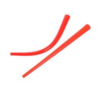 FUOYLOO Kit Outils de Calfeutrage 2 Pièces Réutilisables Embouts Fins Allongés Droits et Courbés pour Application Précise de Silicone