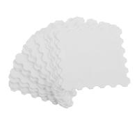 FUOYLOO Lot de 25 Feuilles de Cartes Postales Blanches en Papier Aquarelle Perforé, pour Création de Cartes DIY et Peinture, pour Activités Artistiques et Présents