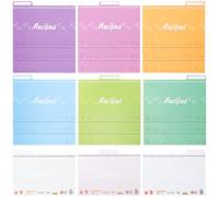 FUOYLOO Lot de 25 Fiches de Recettes Cuisine 10x15 Cm, Intercalaires de Fiches Pratiques et Portables, Cartes de Recettes Multi-usages en Couleurs Aléatoires pour Couleur Aléatoire