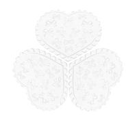 FUOYLOO Lot de 3 Moules en Silicone Transparents pour Nail Art Moules à Nœuds 3D Réutilisables pour Décorations D’Ongles Fournitures Nail Art pour Créations en Résine