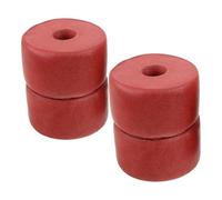 FUOYLOO Lot de 4 flotteurs de pêche : Perles flottantes pour casiers à crabes - Bouées en Mousse PVC pour matériel de Surf, Accessoires de pêche (90 x 50 mm).