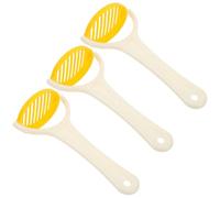 FUOYLOO Marqueur de Reine Pliable en Plastique Jaune avec Poignée Portable, Cage de Marquage pour Ruche et Colonie, pour Apiculture en Extérieur et Identification