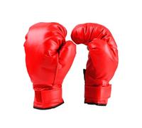 FUOYLOO Moufles de Boxe pour Garçon et Filles Doublure Respirante et Design Large Poignet pour Entraînement Paquet et Boxe Anglaise Confortable