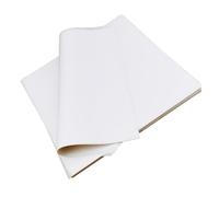 FUOYLOO Papier Sulfurisé Carré Blanc 8 Pouces pour Pizza, Antiadhésif et Ingraissable, pour Frites et Aliments Frits, Lot de 500 Feuilles Jetables en Papier Alimentaire