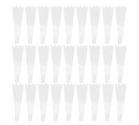 FUOYLOO Paquet Transparents avec Manches en Plastique OPP 200 Absorption D'eau Facile pour Bouquets de Fleurs pour Arrangements Floraux et Mariages