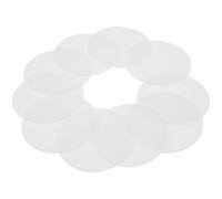 FUOYLOO Plaques de Diffusion LED 20 Pièces 2.72X2.72X0.04In en Plastique pour Spots Encastrés, Diffuseur de Lumière pour Lampes de Bureau et Lustres