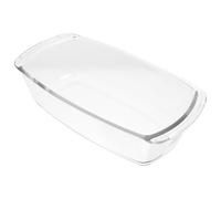 FUOYLOO Plat à Cake Rectangulaire Résistant la Chaleur en Verre 1,8 L Cuisine et Restaurants