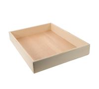 FUOYLOO Plateau à Sable Montessori 40X30X6 CM en Bois pour Loisirs Créatifs et Espace de Contemplation Zen Bureau