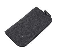 FUOYLOO Pochette de Rangement pour Outils en Feutre Noir, Facile à Ouvrir Transporter, pour Outils de Sculpture et Accessoires de Poterie