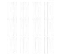 FUOYLOO Porte-étiquette Gain de Place en Acrylique D'affichage de Marchandise 20pcs, Design Plat Mural Usage Polyvalent pour Supermarchés et Expositions