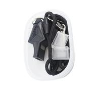FUOYLOO Set de Sifflets de Sport Multifonction Lanière et Étui de Rangement Abs, Sifflets D'arbitre Robustes pour Entraînement et Camping en Plein Air Couleur Aléatoire
