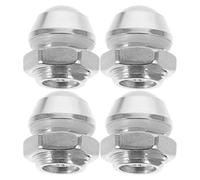 FUOYLOO Soupapes de Sécurité en Acier Inoxydable Lot de 4 Solide et Conçues pour Prévenir Accidents Cuisine pour Autocuiseur Haute Pression