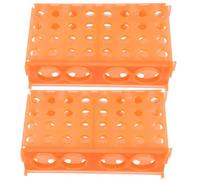 FUOYLOO Support pour Tubes à Centrifuger en Plastique 2pcs, Résistant Haute et Basse Température, Rangement Pratique pour Tubes 0,5ml à 50ml, Congélateur Couleur Couleur Aléatoire