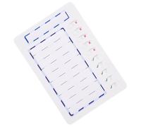 FUOYLOO Tableau de Comportement Scolaire Multifonctionnel pour Adolescents Usage à Domicile et Bureau en Plastique avec Boutons Physiques et Stylo pour Suivi des Progrès et Planification