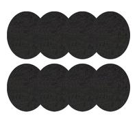 FUOYLOO Tapis résistant à la Chaleur pour brûleur encens, 8 pièces, Coussin Isolant Rond en Coton, Protection Thermique du Plan de Travail, pour Spa et aromathérapie
