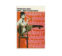 FUPMTKLT Poster vintage sur toile du film Cabaret Pin-Ups - Décoration de chambre à coucher, bureau, chambre - Cadeau 30 x 45 cm
