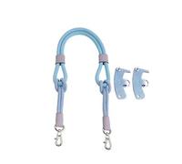 FUPOHUA Bandoulière de Sac à Main en chaîne pour Longchamp Mini Sac à bandoulière tressée en Corde perforée 78 cm Bandoulière en chaîne pour Sac à Main
